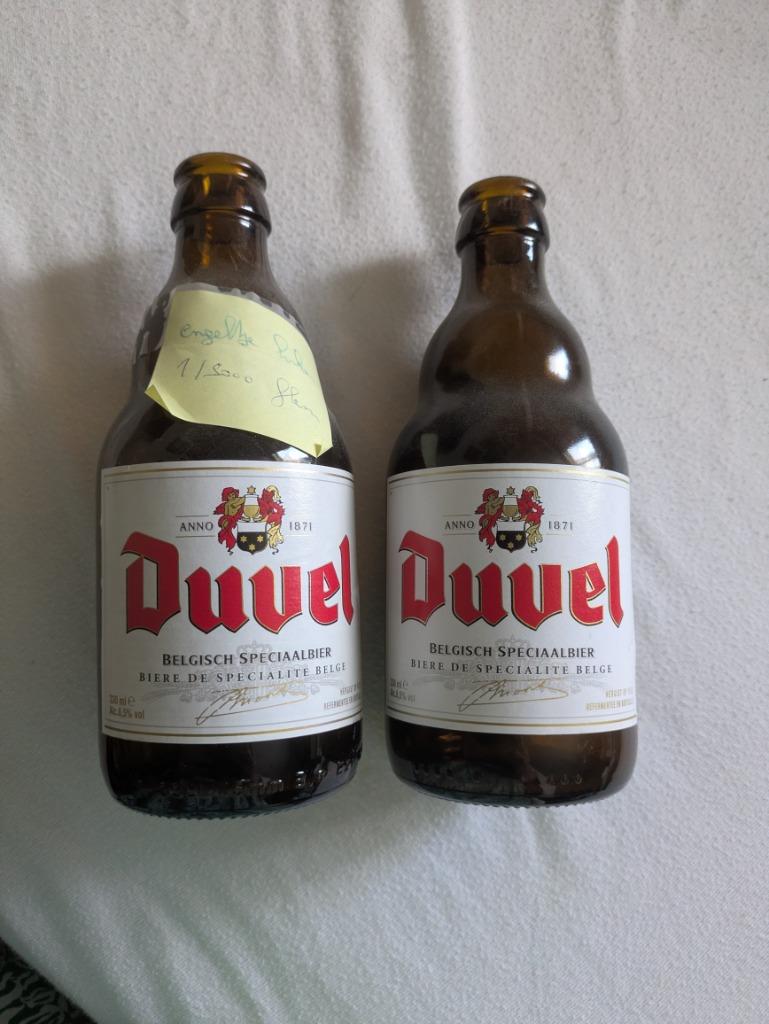 Duvel flesjes uniek, Verzenden, Gebruikt, Flesje(s), Duvel