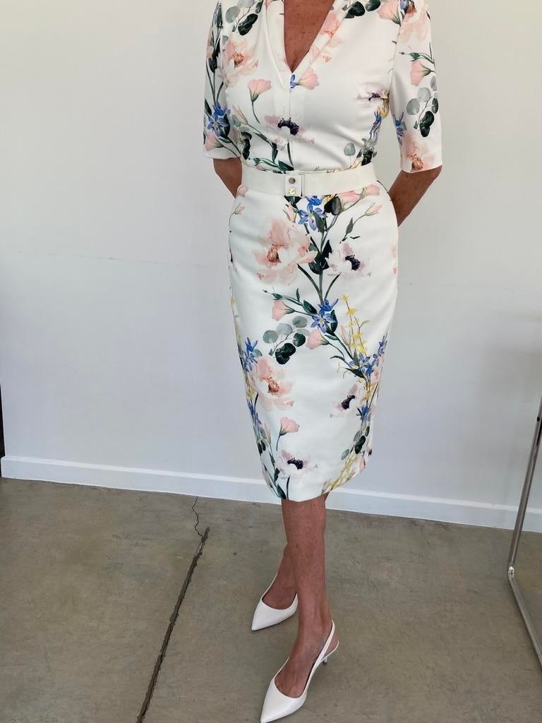 Elegante formele jurk van Ted Baker London, Kleding | Dames, Ophalen of Verzenden, Zo goed als nieuw