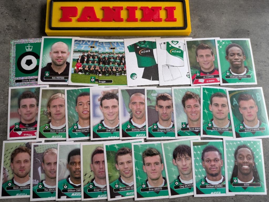Panini FOOTBALL 2013 26 STICKERS CERCLE BRUGGE   VOETBAL, Ophalen of Verzenden, Nieuw