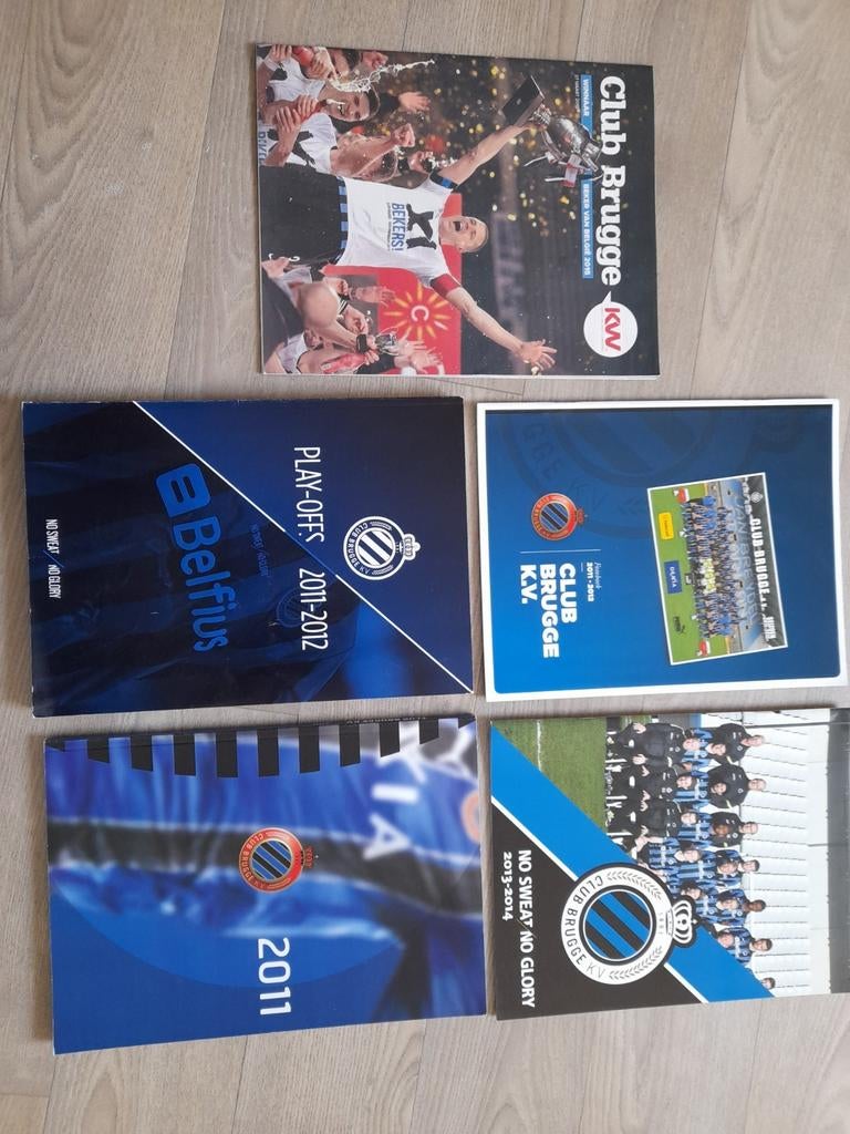 Fotoboeken en jaarboeken Club Brugge, Ophalen of Verzenden, Zo goed als nieuw