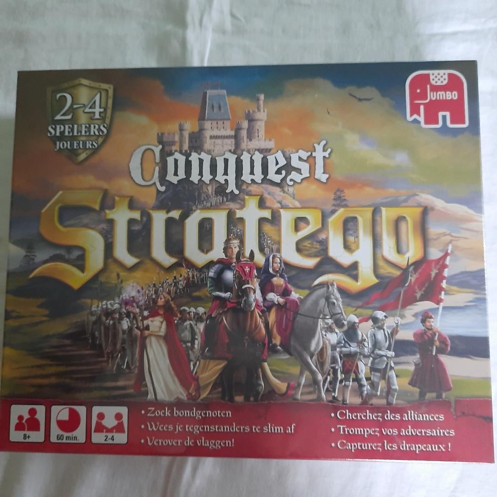 STRATEGO CONQUEST Spec.Ed. BORDSPEL  *NIEUW*SEALED, Hobby en Vrije tijd, Gezelschapsspellen | Bordspellen, Drie of vier spelers