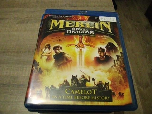 merlin and the war of the dragons  blu-ray, Cd's en Dvd's, Ophalen of Verzenden