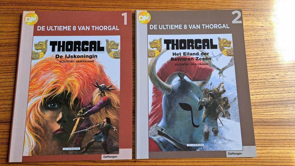 Thorgal - De Ultieme 8 van Thorgal - Rosinski/De Morgen, Meerdere stripboeken, Ophalen of Verzenden, Zo goed als nieuw