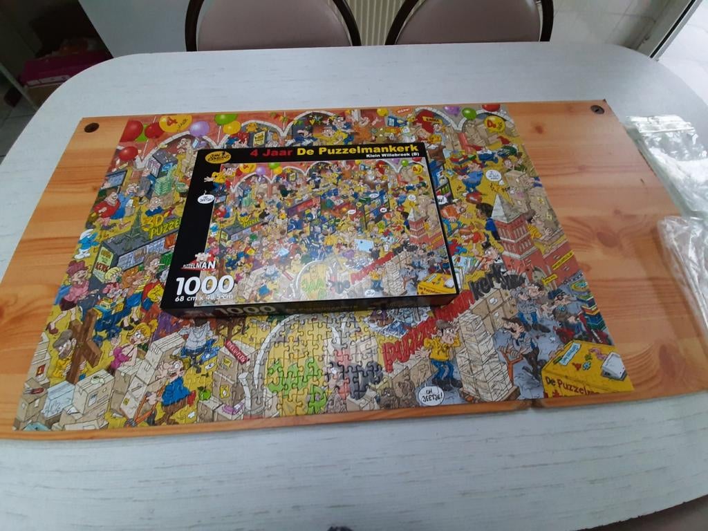 Puzzel van de puzzelman, Ophalen, Zo goed als nieuw
