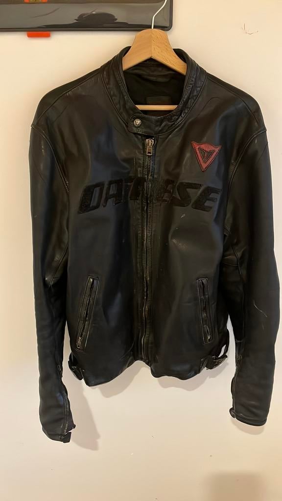 Dainese motorjas, Motoren, Ophalen of Verzenden, Tweedehands, Heren, Jas | leer