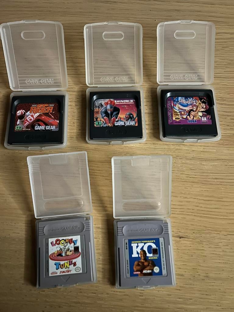 Gameboy en Sega spellen, Enlèvement