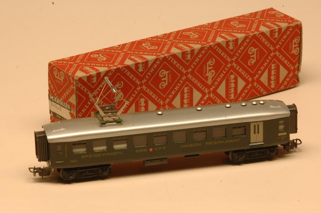 Chariot Märklin 348/2 SBB/CFF, Enlèvement ou Envoi, Courant alternatif, Wagon, Utilisé