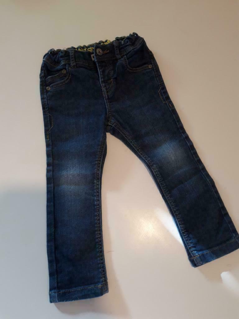 Blauwe jeans - Mt 86, Kinderen en Baby's, Gebruikt, Broekje, JBC, Ophalen of Verzenden