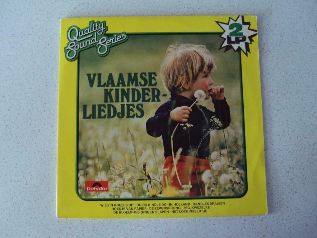 Dubbel LP "Vlaamse Kinderliedjes" anno 1974., Cd's en Dvd's, Vinyl | Kinderen en Jeugd, Ophalen of Verzenden, Gebruikt, Muziek