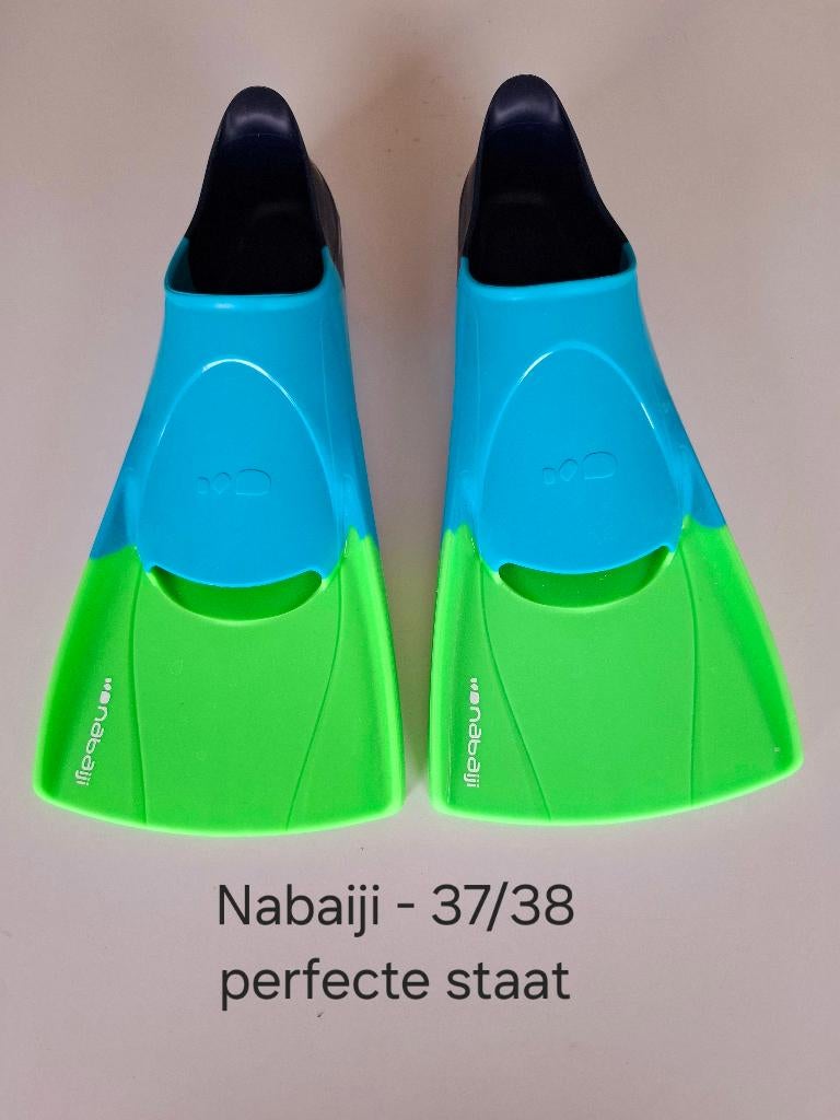 korte zwemvliezen NABAJI - maat 37/38, Ophalen of Verzenden, Zo goed als nieuw