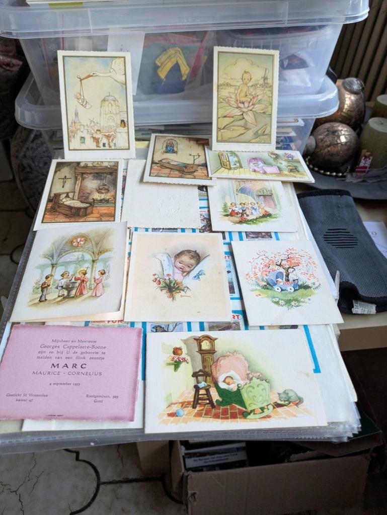 Geboortekaartjes 1955, Verzamelen, Ophalen of Verzenden, Voor 1970, Geboortekaartje