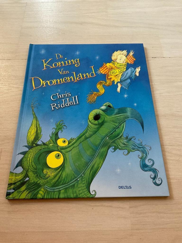 Prentenboek De Koning van Dromenland - Chris Riddell, Enlèvement ou Envoi, Comme neuf, Livre d'images