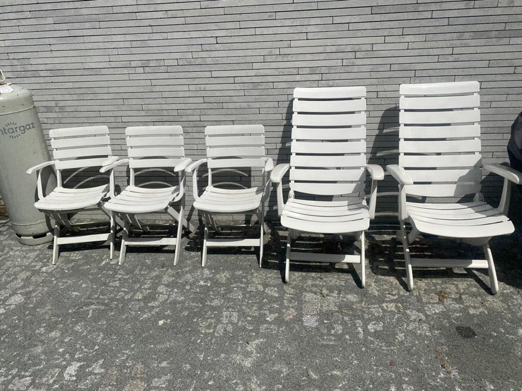 5 Kettler tuinstoelen, Tuin en Terras, Ophalen, Zo goed als nieuw