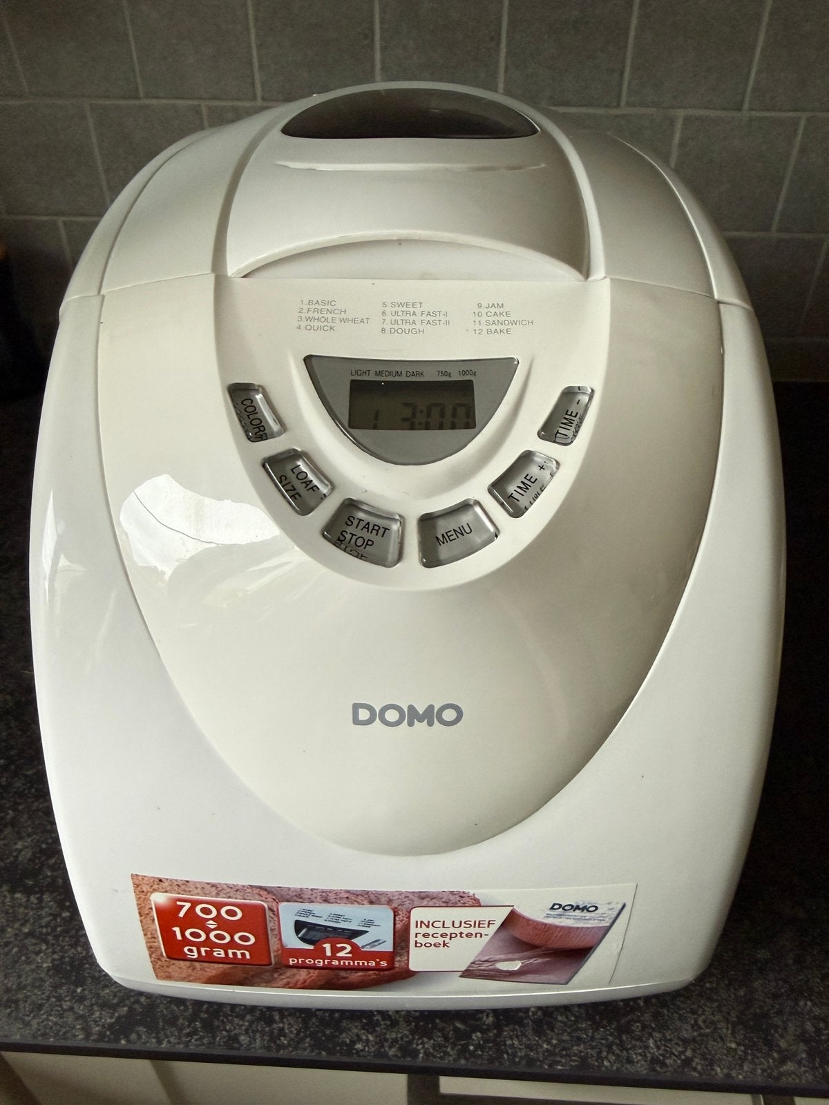 Broodmachine domo, Elektronische apparatuur, Broodbakmachines, Ophalen, Zo goed als nieuw