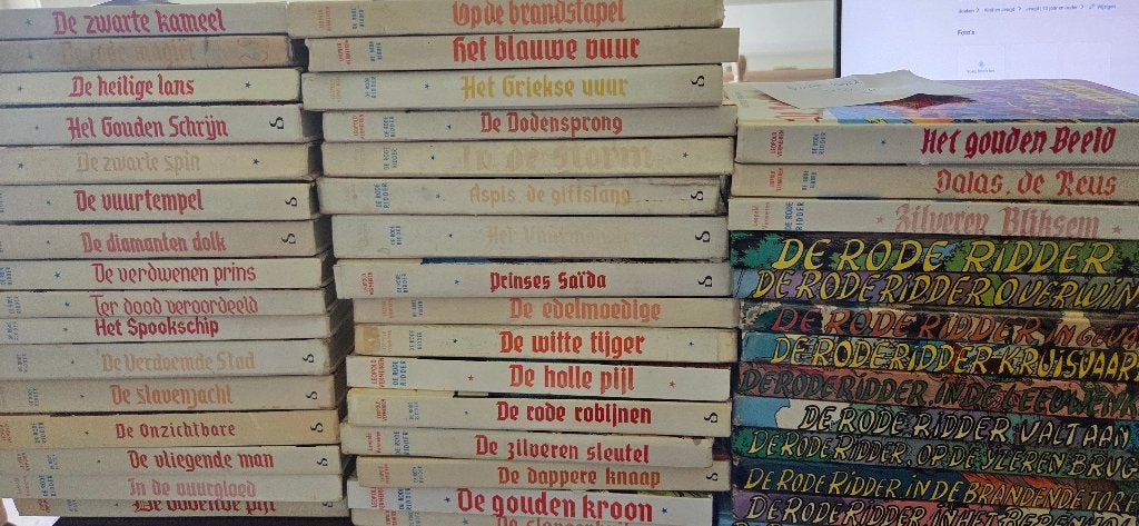 De rode ridder Leopold Vermeiren, Enlèvement ou Envoi, Utilisé, Leopold Vermeiren., Fiction