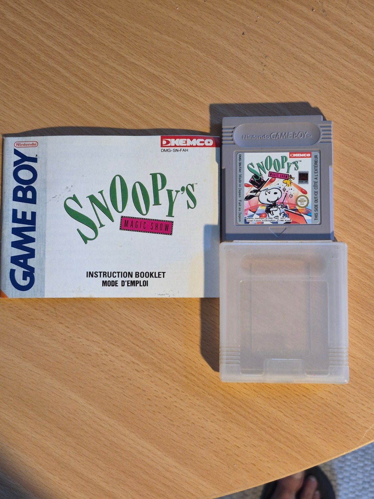 Jeu Game Boy - Snoopy's Magic Show + Notice, Enlèvement ou Envoi