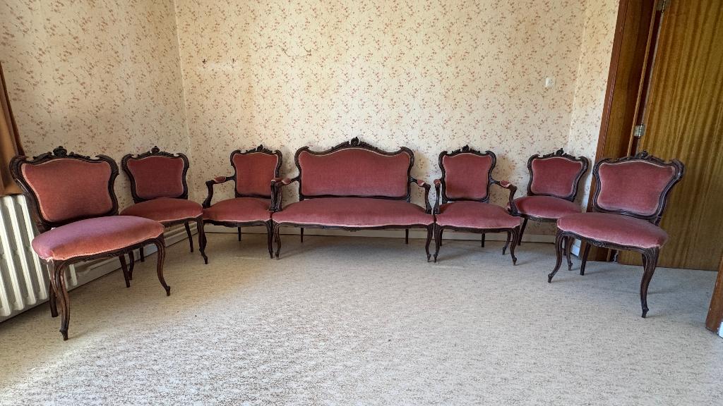 Woonkamer in Louis XV-stijl, Ophalen