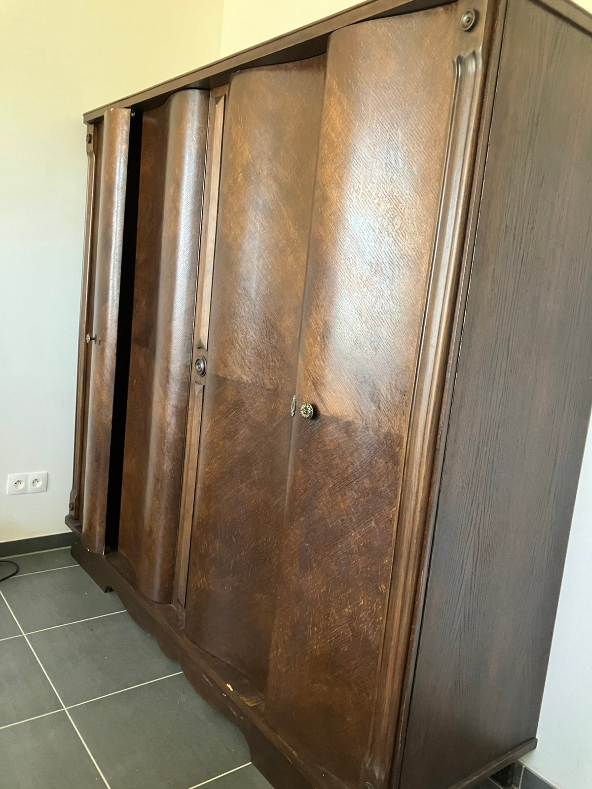 Art deco slaapkamer, Ophalen, Gebruikt, Tweepersoons, Art deco