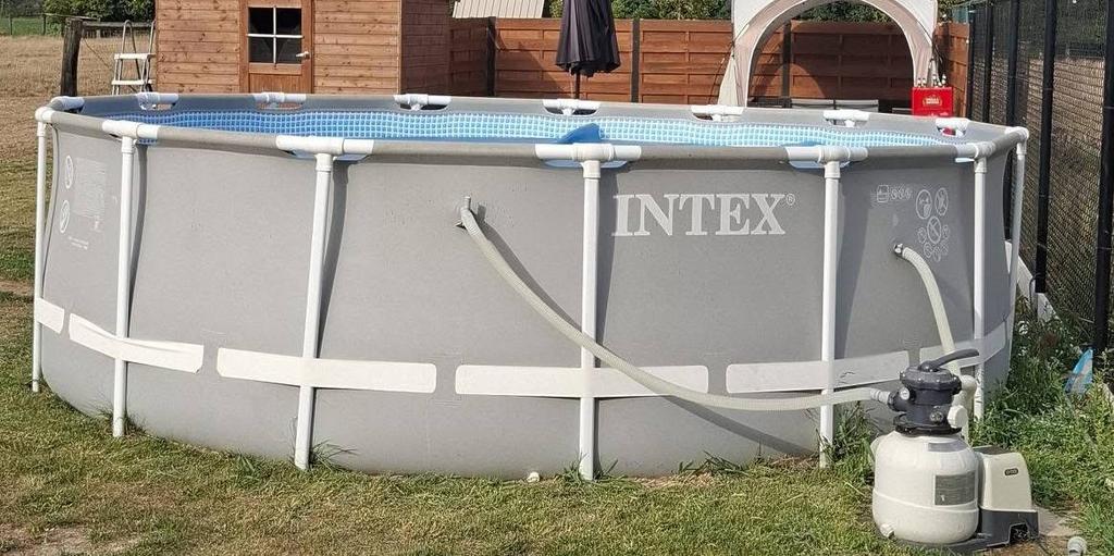 Intex zwembad, Tuin en Terras, Ophalen, Zo goed als nieuw
