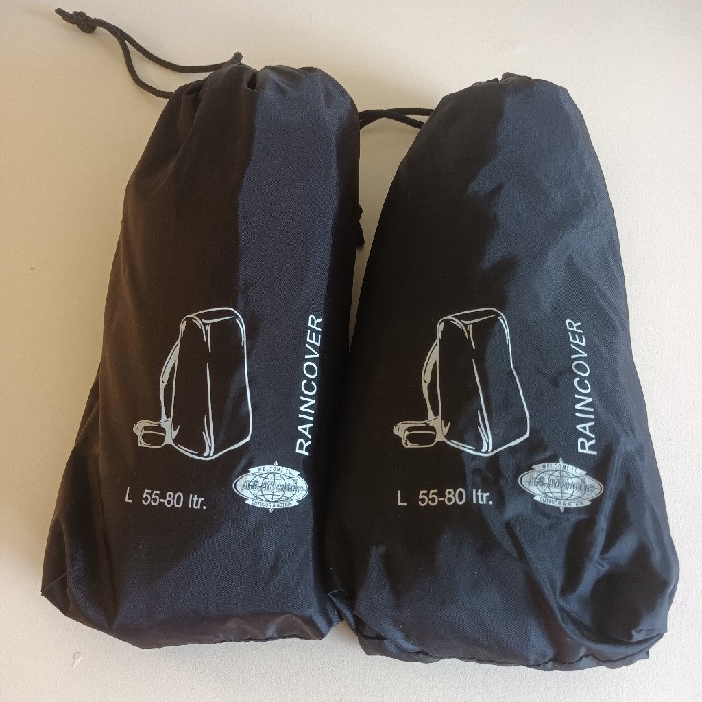 Regenhoezen voor rugzak (trekking) 2 stuks AS Adventure, Verzenden, Nieuw, Waterdicht