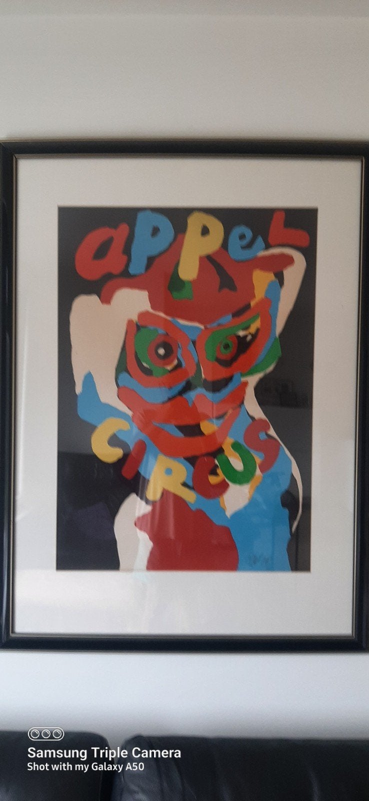 Karel Appel litho Appel Circus, Antiek en Kunst, Gesigneerd, Ophalen
