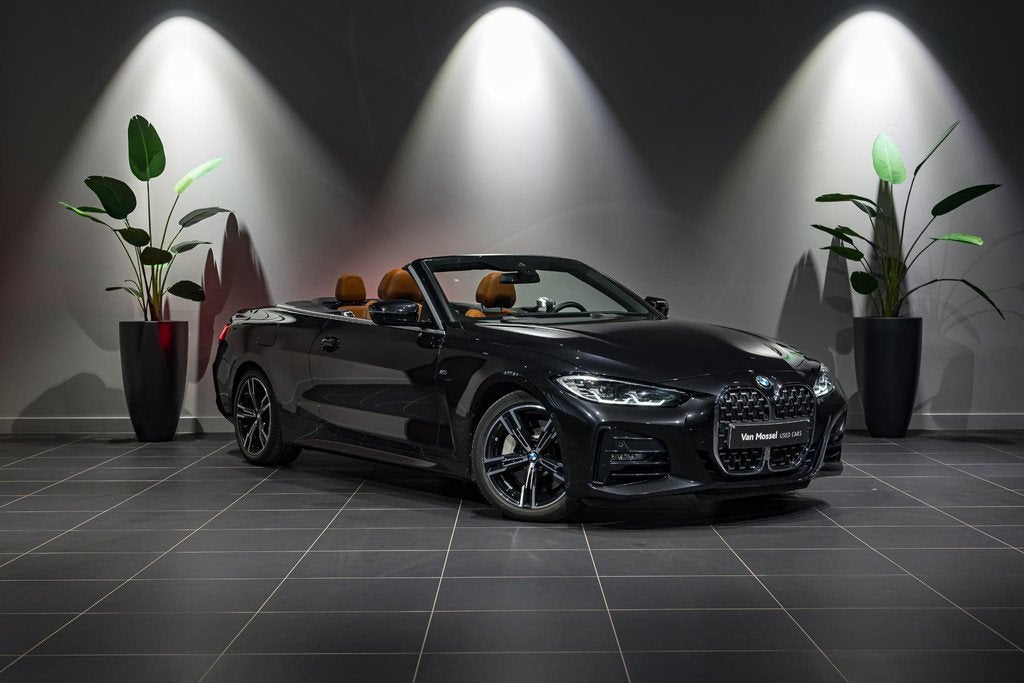 BMW 4 Reeks Cabrio 430i 245 pk M-PACK | NEKVERWARMING | HARM, Automaat, Gebruikt, Euro 6, 4 cilinders