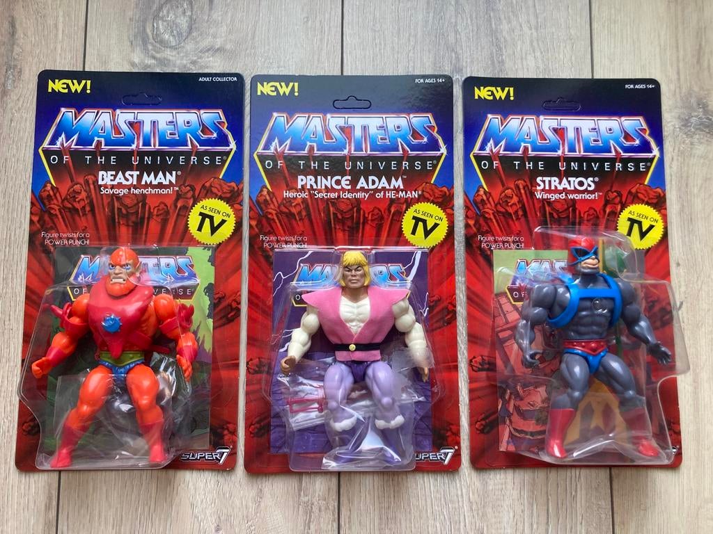 Masters of the universe figuren, Kinderen en Baby's, Speelgoed | Actiefiguren, Verzenden, Zo goed als nieuw