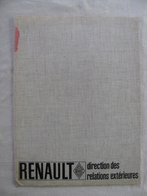 73 Mini Alpine Renault A220 persmap 1968, Boeken, Ophalen of Verzenden, Renault