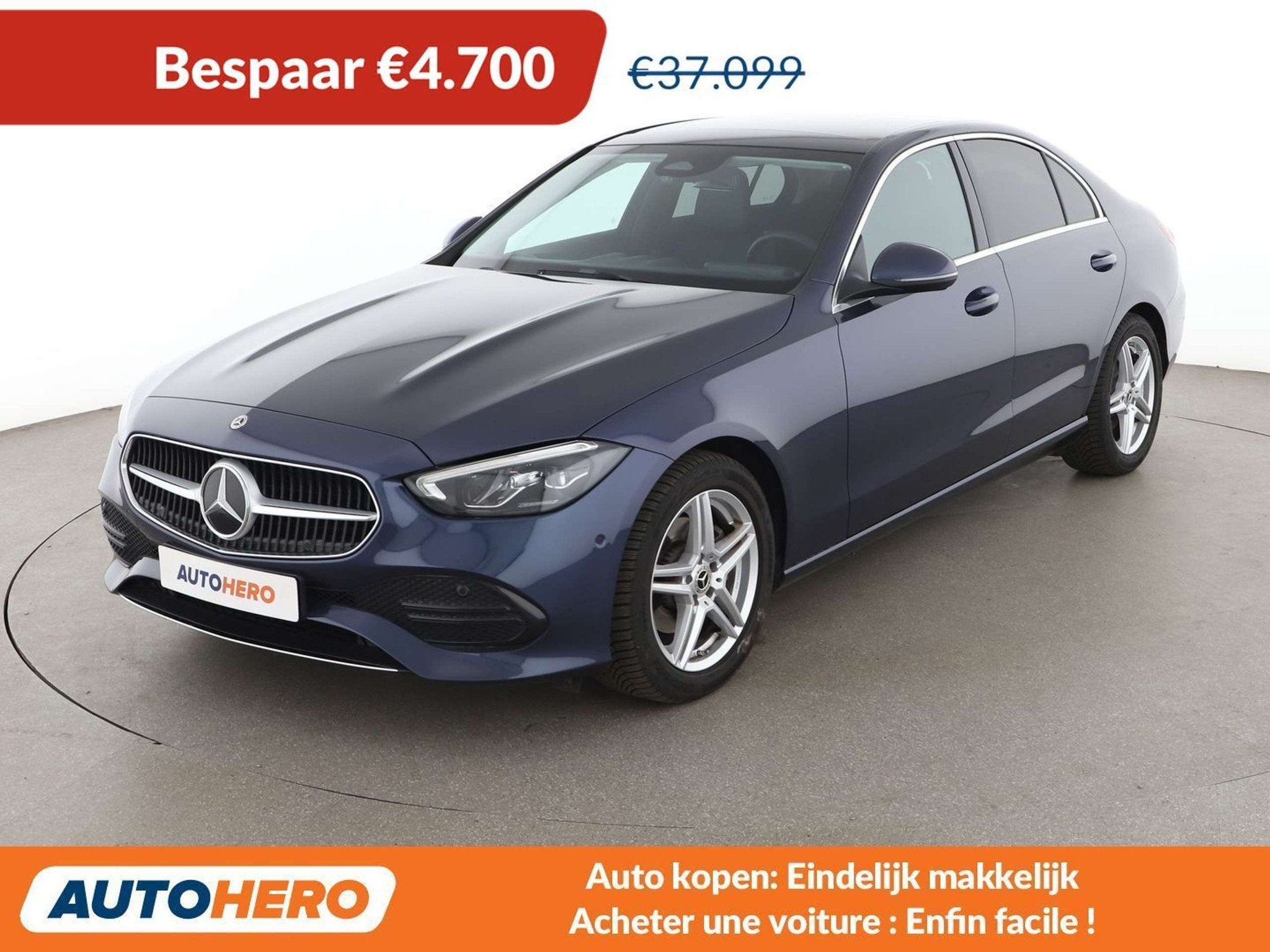 Mercedes-Benz C-Klasse 180 C 180 Mild-Hybrid Avantgarde, Automaat, 4 deurs, Achterwielaandrijving, Gebruikt