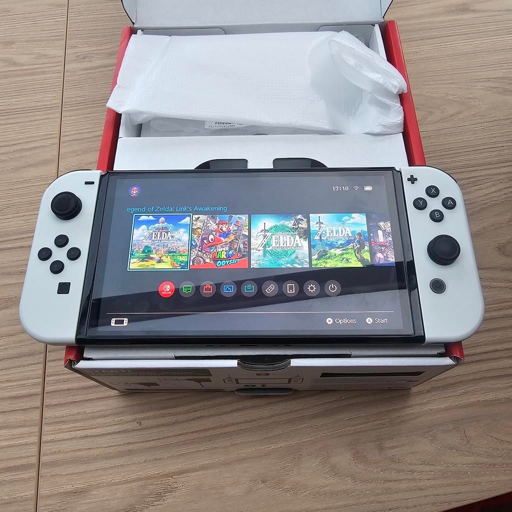 Nintendo switch oled - modded, Games en Spelcomputers, Verzenden, Switch OLED
