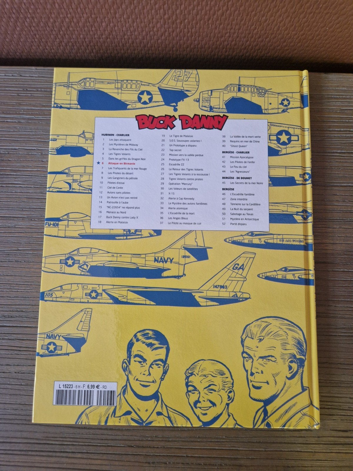 Bd buck Danny la collection 6, Livres, BD, Enlèvement ou Envoi