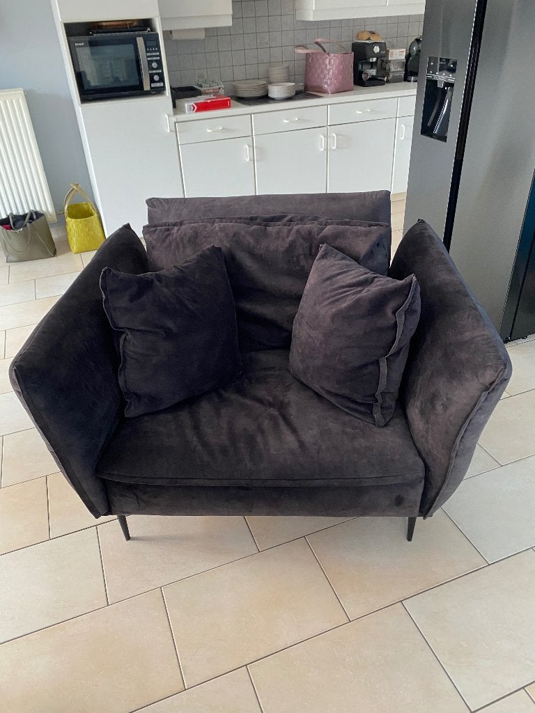 Loveseat, Ophalen, Eenpersoons, Zo goed als nieuw, Minder dan 150 cm