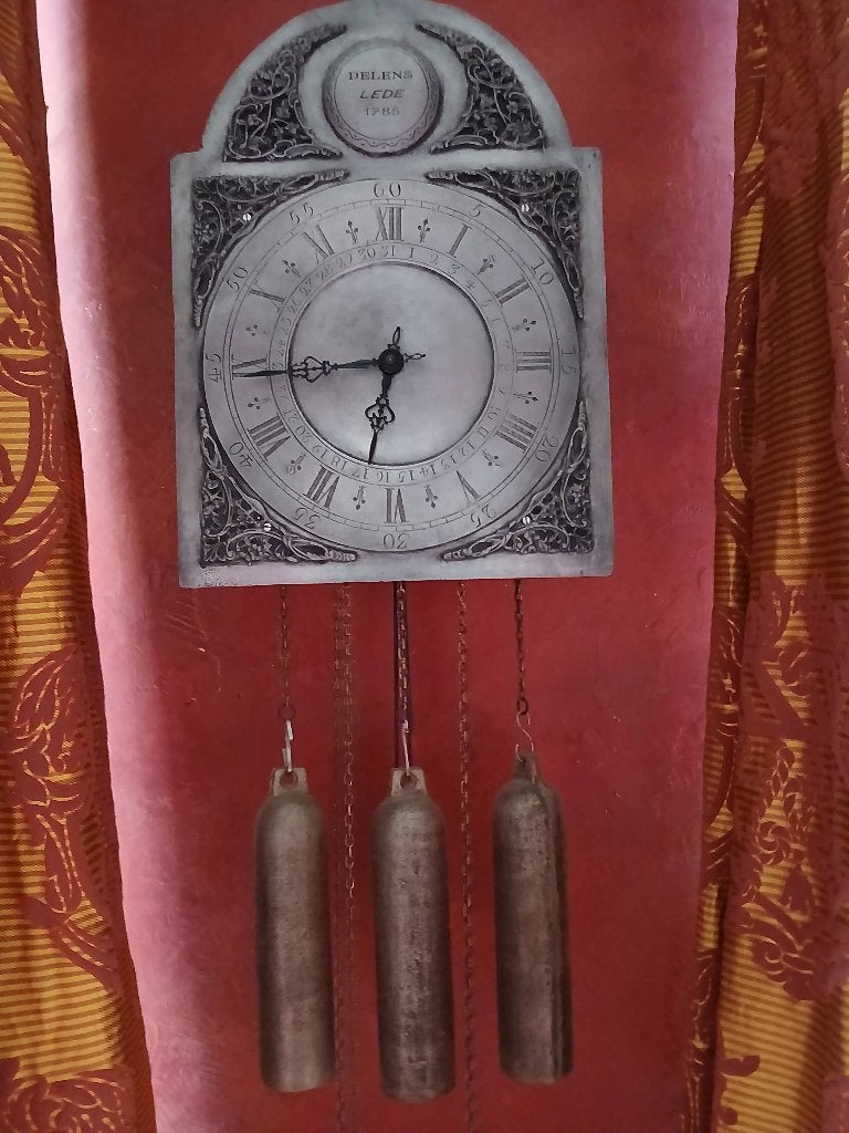 Wandklok, klok, Delens Lede 1785, Antiek en Kunst, Antiek | Klokken, Ophalen