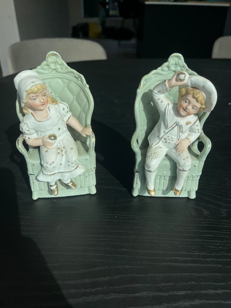 Biscuit beeldjes, Verzamelen, Ophalen, Zo goed als nieuw