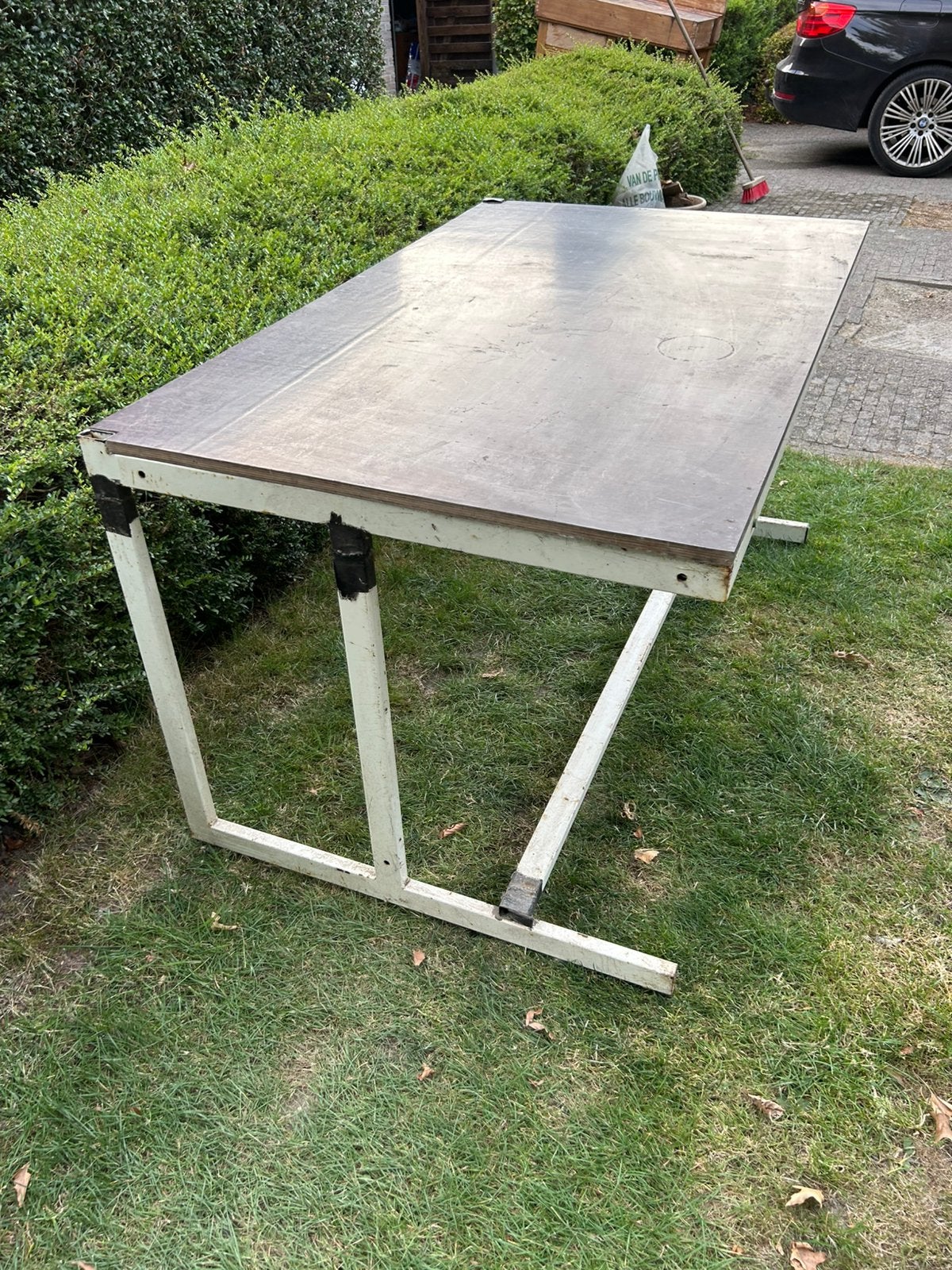 Stevige werkbank 150*90, Doe-het-zelf en Bouw, Ophalen, Gebruikt, 120 tot 170 cm
