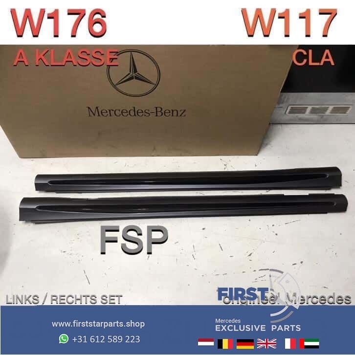 W176 A Klasse W117 CLA AMG zijskirts Origineel Mercedes L/R