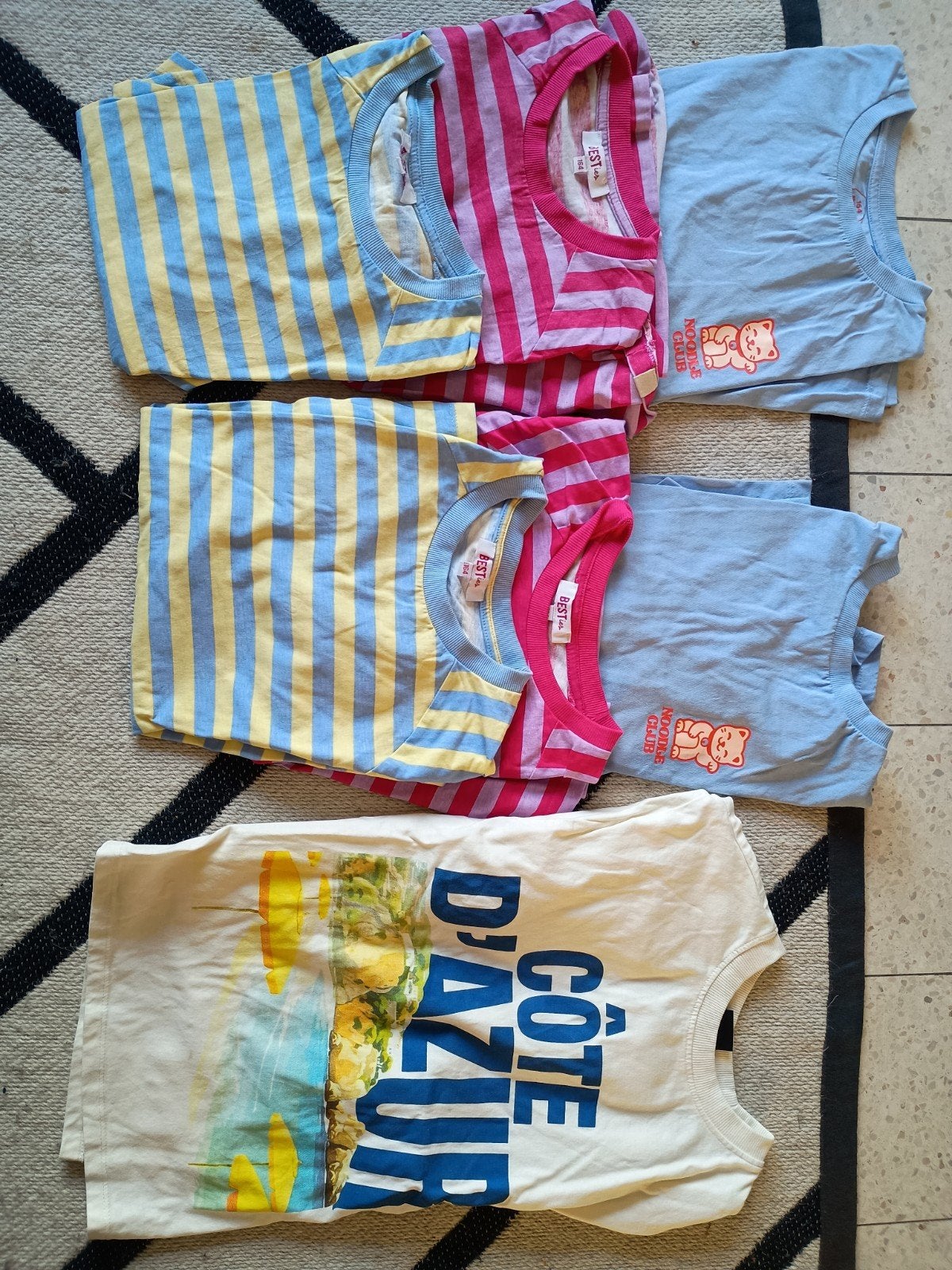 T-shirts maat 164 / 2,5 euro per stuk, Kinderen en Baby's, Kinderkleding | Maat 158, Ophalen