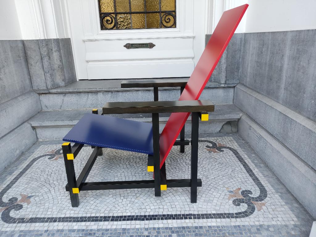 Cassina Rietveld stoel, Autres couleurs, Enlèvement, Utilisé, Autres matériaux