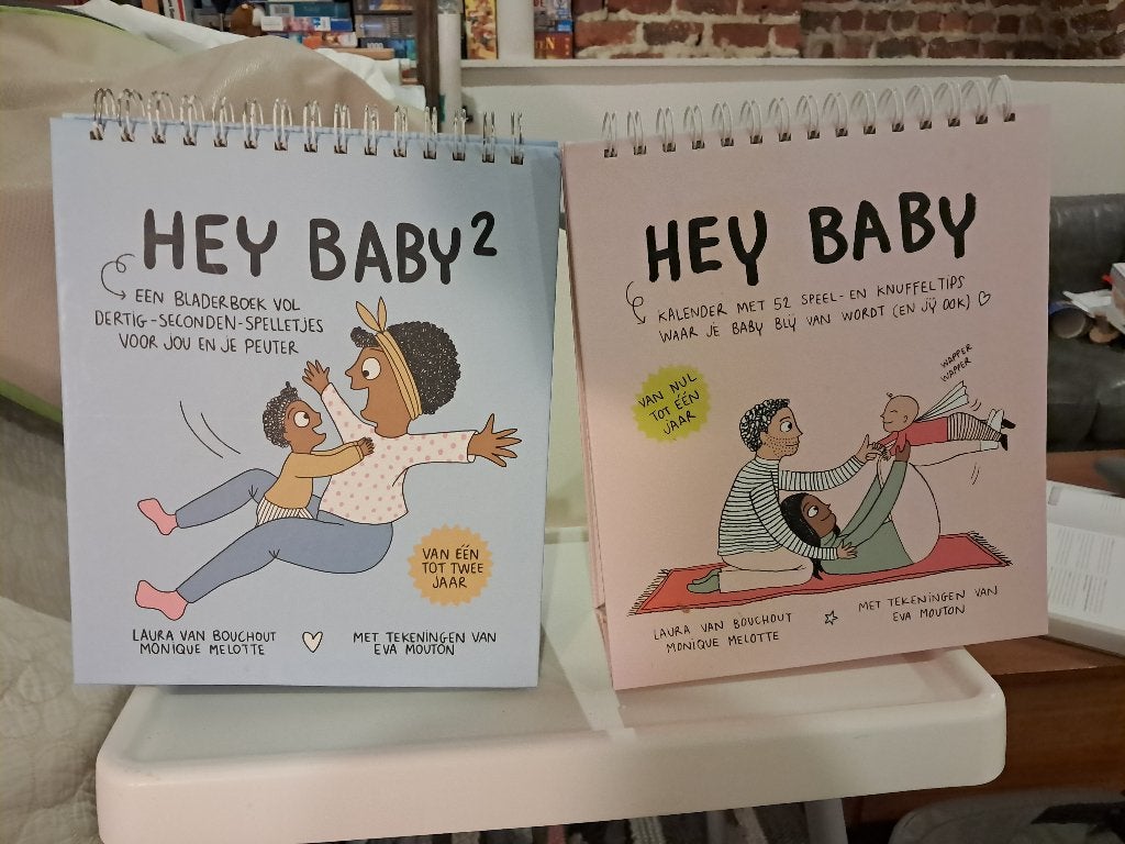 Hey Baby boekje (deel 1 en 2), Enlèvement, Utilisé, Éducation jusqu'à 6 ans, Diverse auteurs