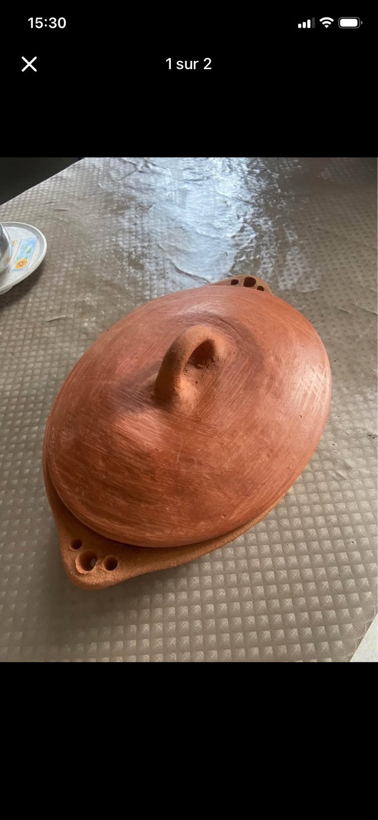 Tajine van terracotta, Ophalen, Nieuw