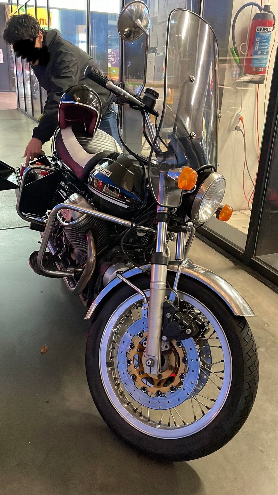 Moto guzzi california, Motoren, Particulier