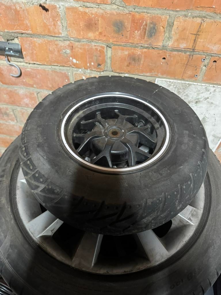 Velgen set mbk boosters, Ophalen, Zo goed als nieuw