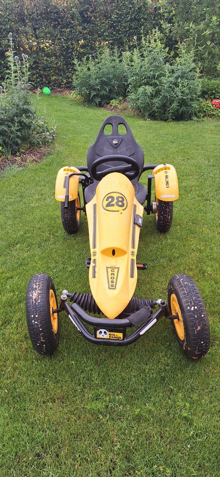 Gocart berg XXL big panda, Ophalen