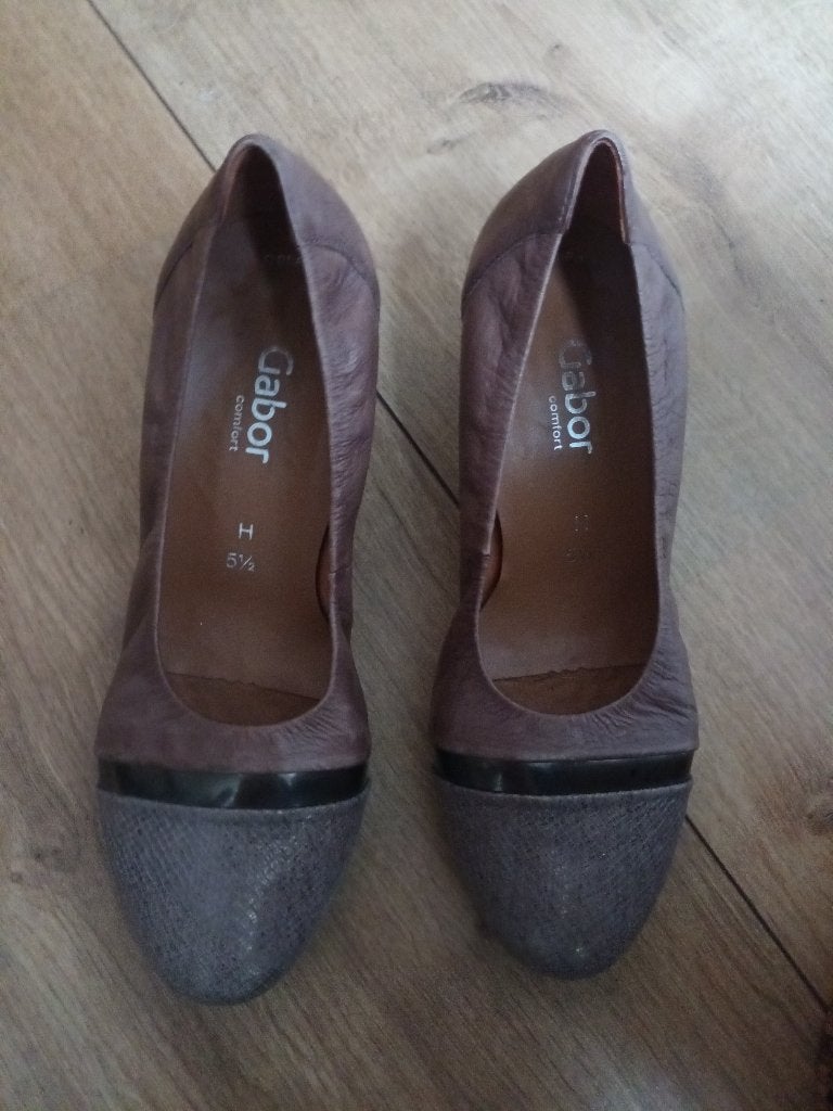 Escarpins - Gabor - 38.5 - beige, Beige, Comme neuf, Envoi, Gabor