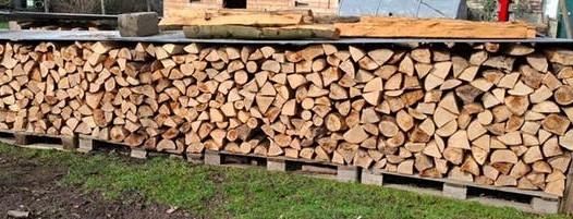 Bois de chauffage, Enlèvement