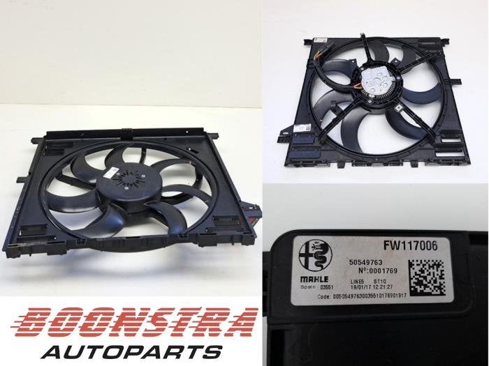 Ventilateur d'un Alfa Romeo Giulia, -, 3 mois de garantie, Utilisé, Alfa Romeo