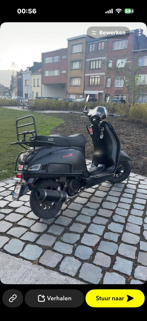 Gts toscana 2023, Fietsen en Brommers, Snorfietsen en Snorscooters, Ophalen, Zo goed als nieuw