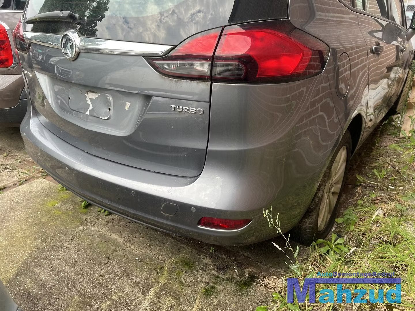 OPEL ZAFIRA C Grijs Z10B achterbumper 2012-2017, Gebruikt, Opel Automobile GmbH, Kontakt@opel-infoservice.de, Achter