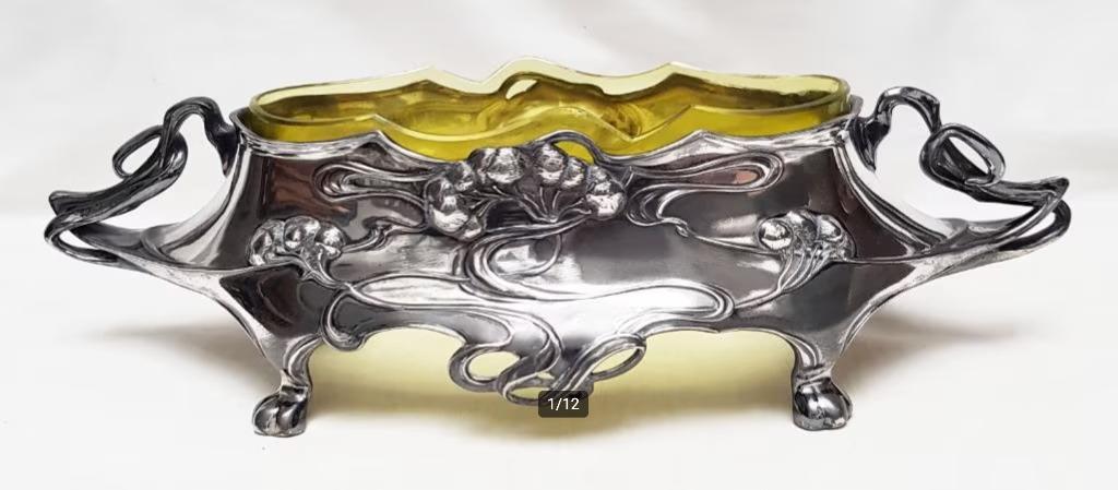 Jardinière Art Nouveau - Dupper & Bernhold - Esslingen., Enlèvement ou Envoi