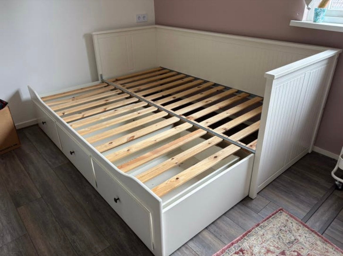 Bedbank hemnes Ikea , levering mogelijk!, Enlèvement, Comme neuf